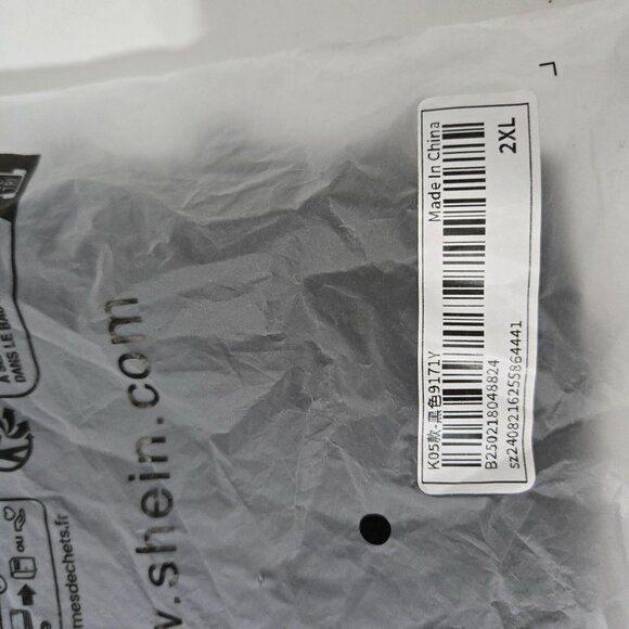 Shein Women's Jamaica‎ Flag Printed Shorts in Black - Size 2X - Picture 4 of 6